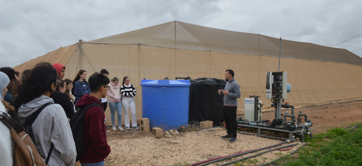 Preuniversitarios de Lorca, Puerto Lumbreras y Totana descubren la Estación Agroalimentaria